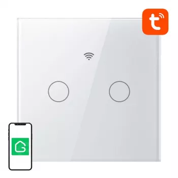 Intelligenter Touch-WLAN-Lichtschalter Gosund SLS2 (Modell SW12) — Touch-Steuerung, WLAN-Konnektivität, optionale N-/Dual-Verkabelung