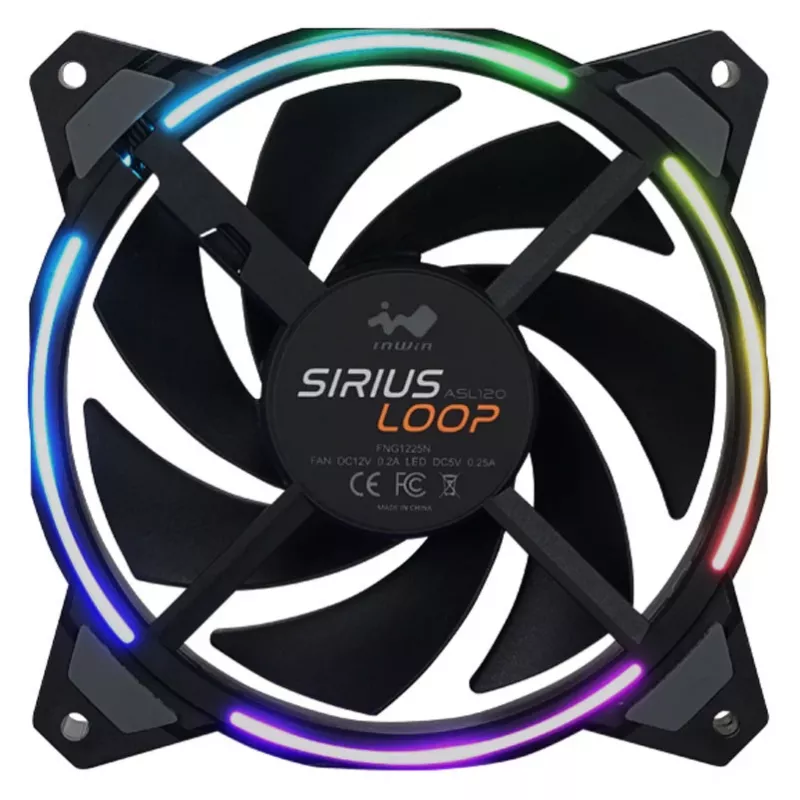 Gehäuselüfter in win SIRIUS LOOP X3 120mm 3-RGB, 120 mm, 3-RGB-Beleuchtung