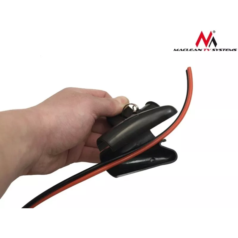 Maclean MCTV-676 B Kabelkanal-Abdeckung, schwarz