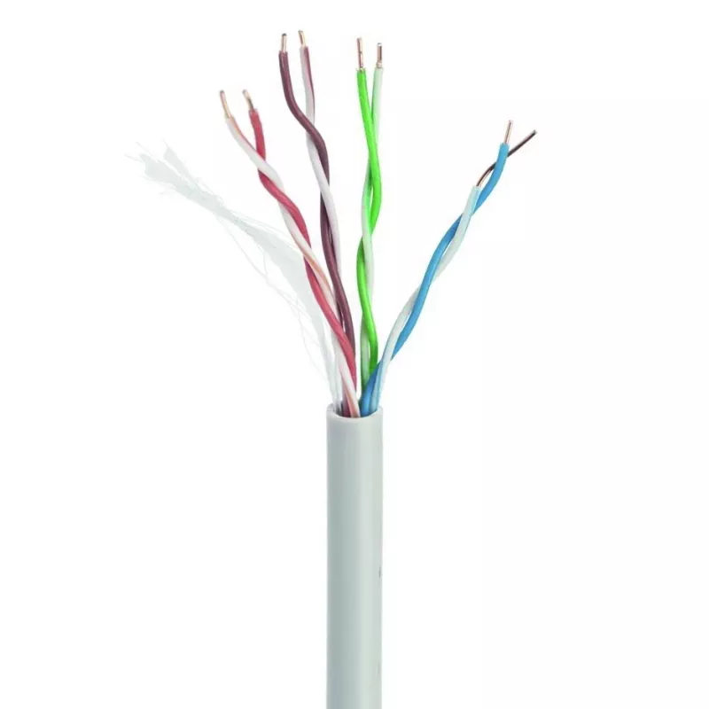 Gembird CAT5e UTP LAN-Kabel (CCA), massiv, 100 m, grau
