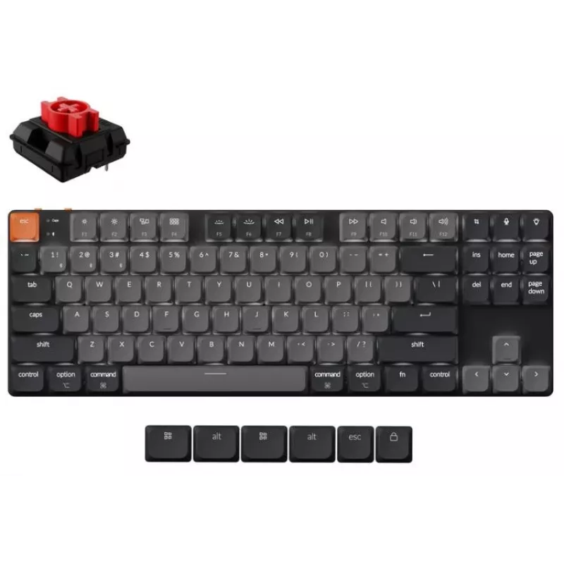 Keychron K1 K1X-A1 kabellose Tastatur, Schwarz