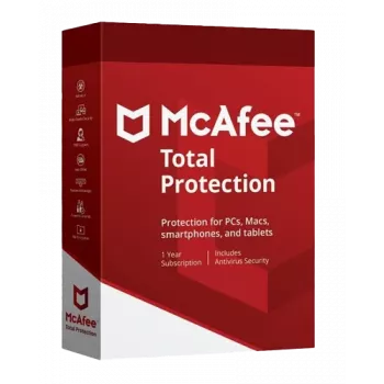McAfee Total Protection 3 Geräte 1 Jahr