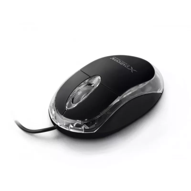 Kabelgebundene optische beidhändige Maus EXTREME XM102K — 1000 DPI, USB Typ-A, 1,2-m-Kabel, 3 Tasten