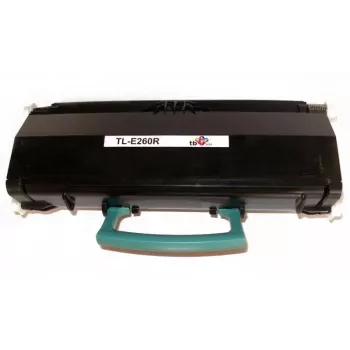 Toner Lexmark E260 Schwarz wiederaufbereitet 3000 Seiten