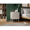 Nachttisch Cama Meble ISLA 44,5x40x59 cm cashmere matt, MDF & Spanplatte, 2er-Set