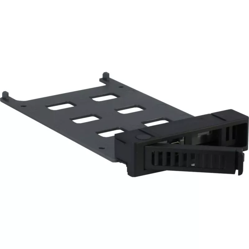 Inter-Tech X-3531 HDD/SSD-Wechselrahmen für 4x 2,5-Zoll-SATA in 1x 5,25-Zoll-Schacht, 6 Gbit/s, Hot Swap, 30-mm-Lüfter, Schwarz