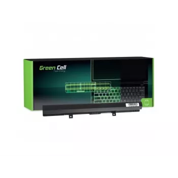 Battery Green Cell TS38 für Toshiba Laptops — Li-Ion 14,8V 2200mAh, 4 Zellen, schwarz