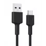Aukey CB-CA2 OEM USB-C-auf-USB-A-Kabel, Nylongeflecht, 2 m, schwarz