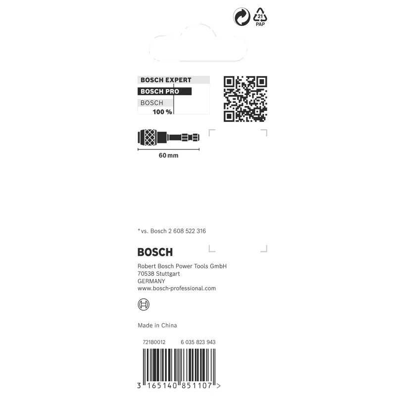 Bosch 2608522320 Impact Universalhalter, magnetisch