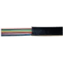 Telefonkabel ShiverPeaks S/CONN 8-adrig flach, schwarz, 10 m