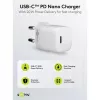 Goobay Universelles schwarzes AC-Schnellladegerät für den Innenbereich 65403 USB Type-C 110-240V