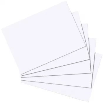 Herlitz 10621423 Karteikarte Weiß 100 Stück(e) (10621423)