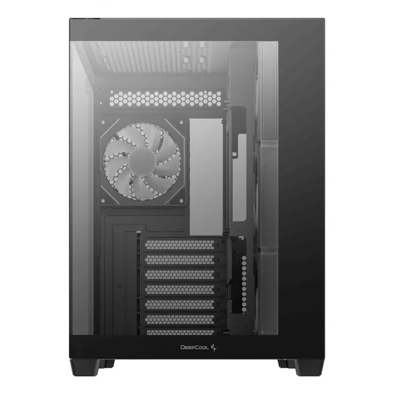 DeepCool CG530 4F Mid-Tower-Gehäuse, schwarz, Hartglas