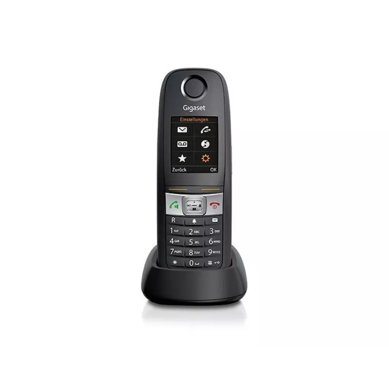 Gigaset E630HX DECT-Telefonhörer mit Rufnummernanzeige Schwarz