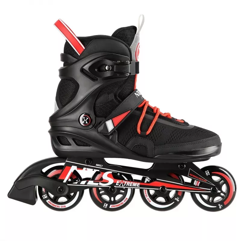 Skates - NILS eXtreme NA14124, schwarz, Größe 44