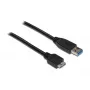 Verbindungskabel USB 3.0 Stecker A auf Stecker Micro B, schwarz, 3 m, Good Connections® (2710-MB03)