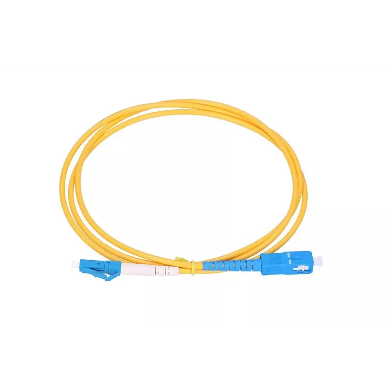 Extralink Patchkabel LC/UPC-SC/UPC Einmoden-Simplex G652D 1 m