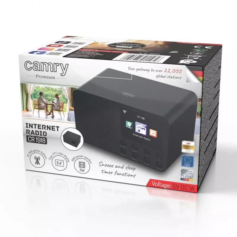 Radio CAMRY CR 1918 Wi-Fi