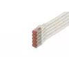 DIGITUS CAT6 S/FTP Patchkabel, 10 m, Weiß, 5er-Pack