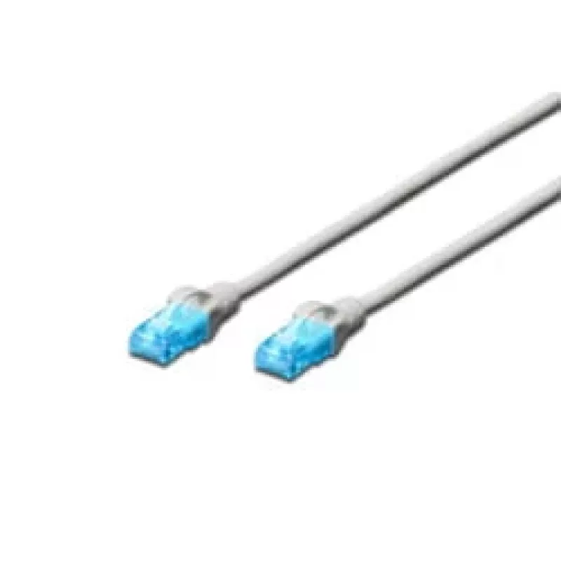 Patchkabel U/UTP Cat.5e PVC 0,5m blau