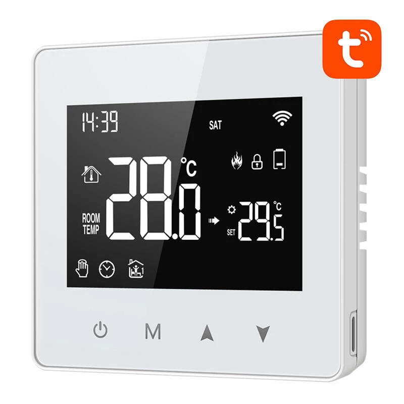 Smart-Thermostat Avatto ZWT198 ZigBee TUYA – ZigBee-verbundener Raumthermostat, Modell ZWT198