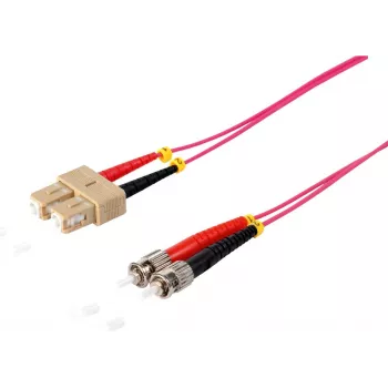 Fibre Optic Kabel ShiverPeaks 77909/4 2m SC ST Violet