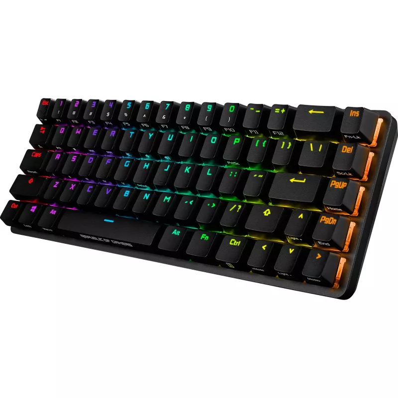 Mechanische Tastatur ASUS ROG Falchion — kompaktes 65%-Layout, Cherry MX Red Schalter, RGB-Hintergrundbeleuchtung