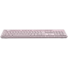 Kabellose Tastatur CANYON HKB-W01 – UK/US-Layout, beige, mit AAA-Batterien betrieben