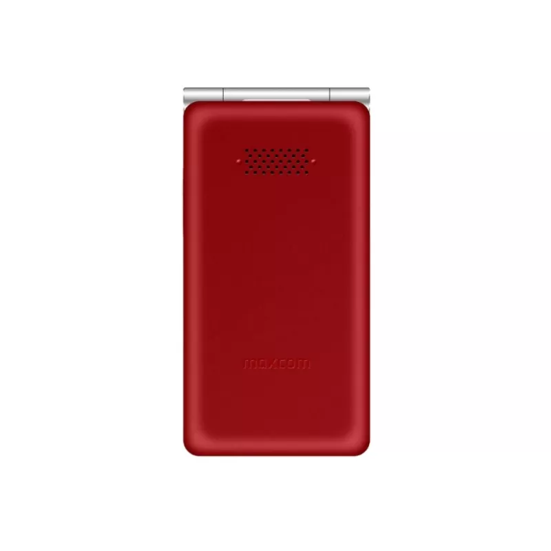 Maxcom MM835L 4G Klapphandy, Dual-SIM, 3,5 Zoll (8,89 cm), USB-C, rot