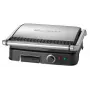 Clatronic KG 3487 Elektrogrill (2000W Tischgrill, schwarz und silber)