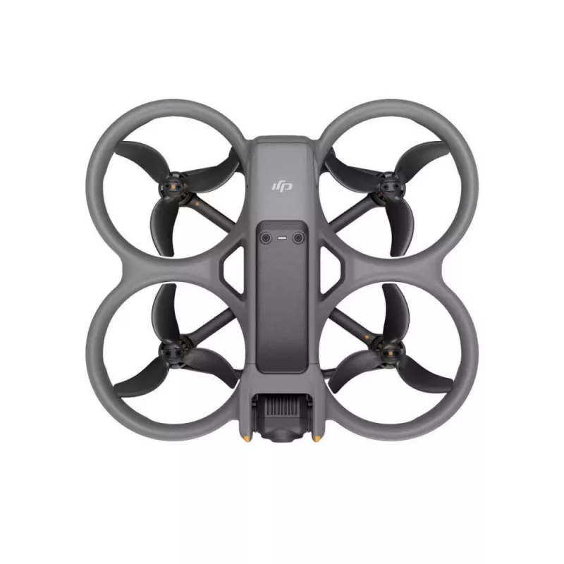 Drone DJI Avata 2 — maximale Reichweite 13.000 m, maximale Geschwindigkeit 27 m/s, 4 Rotoren, Schwarz (ohne Brille oder Fernsteuerung)