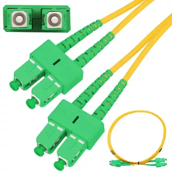 Patchkabel Extralink SC/APC–SC/APC Singlemode Duplex G.652D 3 mm, 3 m