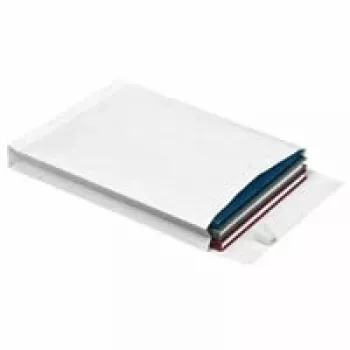 MAILmedia Faltentasche B4, weiß, O.F., 4 cm (59242)