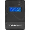 Qoltec Monolith 53980 USV 1000 VA 600 W, 2x Schuko, LCD, USB, RJ45