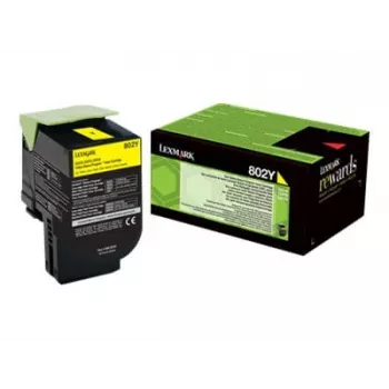 Toner Lexmark 80C20Y0 3000 Seiten Gelb