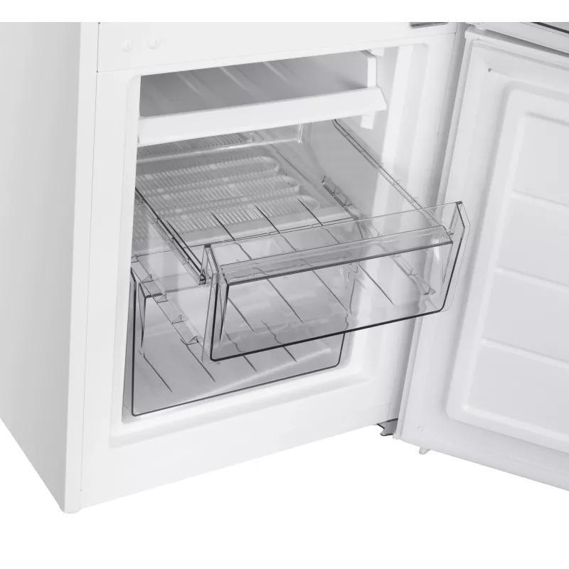 Freistehender Kühlschrank SEVERIN DT 8770 — 173 l Gesamtvolumen, 121 l Kühlteil, 52 l Gefrierteil, weiß
