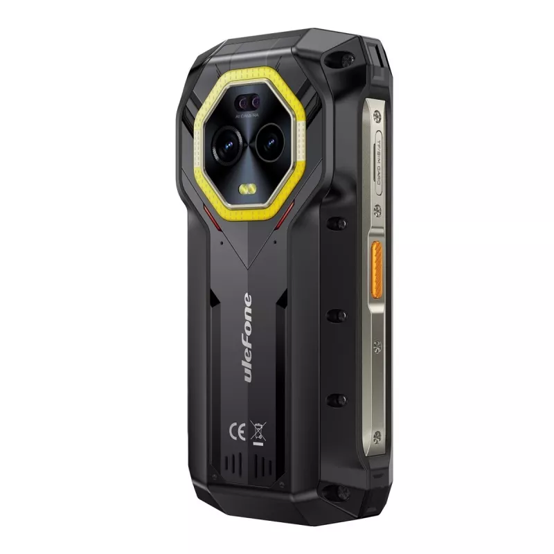 Ulefone Armor Mini 20 Smartphone, 4,7 Zoll, Helio G99, 8GB RAM, 256GB, 6200 mAh, Android 14, Schwarz