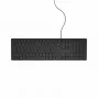 Externe USB-Tastatur Dell C648N — kabelgebundene USB-Verbindung, kompaktes Layout