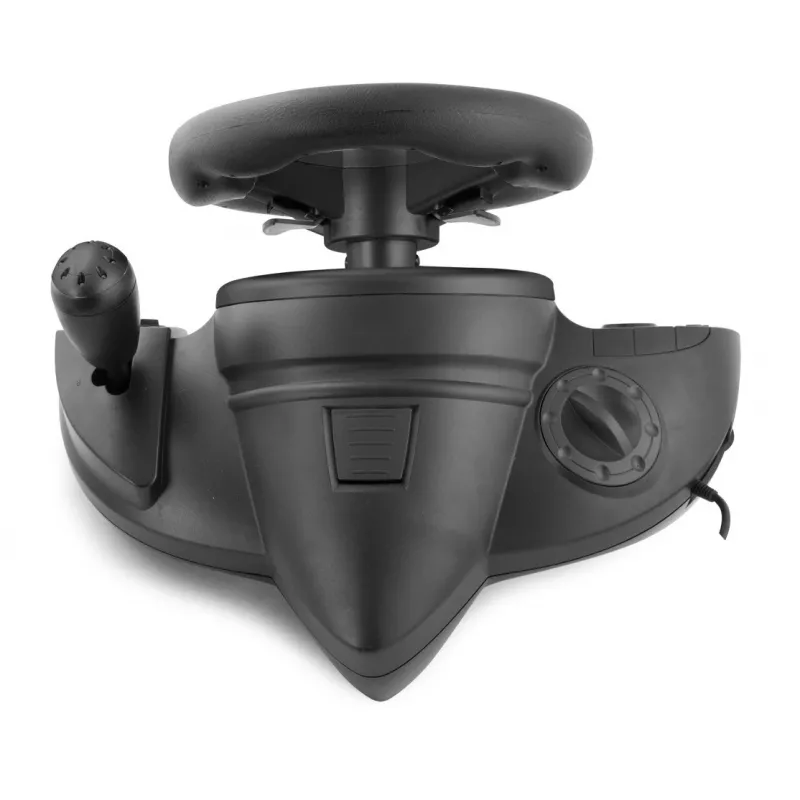 Esperanza EGW102 Gaming Controller Lenkrad PC, PlayStation 3 Digital USB Schwarz, Grün