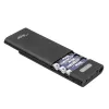 Akyga AK-BC-04 Powerbank-Gehäuse 20000 mAh, 8x 18650, 18W PD QC4+, USB-C, 2x USB-A, Lightning