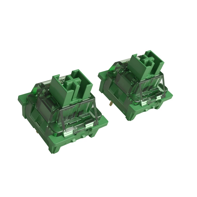 AKKO V3 Pro Matcha Green Switch, mechanisch, 3-polig, linear, MX-Schaft, 50 g - 45 Stück