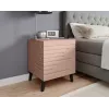 Nachttischschrank cama meble NOVA 44x40x52 cm rosa matt, 1 Schublade, 16 mm Rahmen