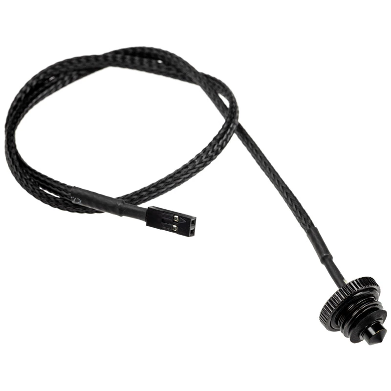 Alphacool Eiszapfen 17596 Temperatursensor flach, G1/4, schwarz