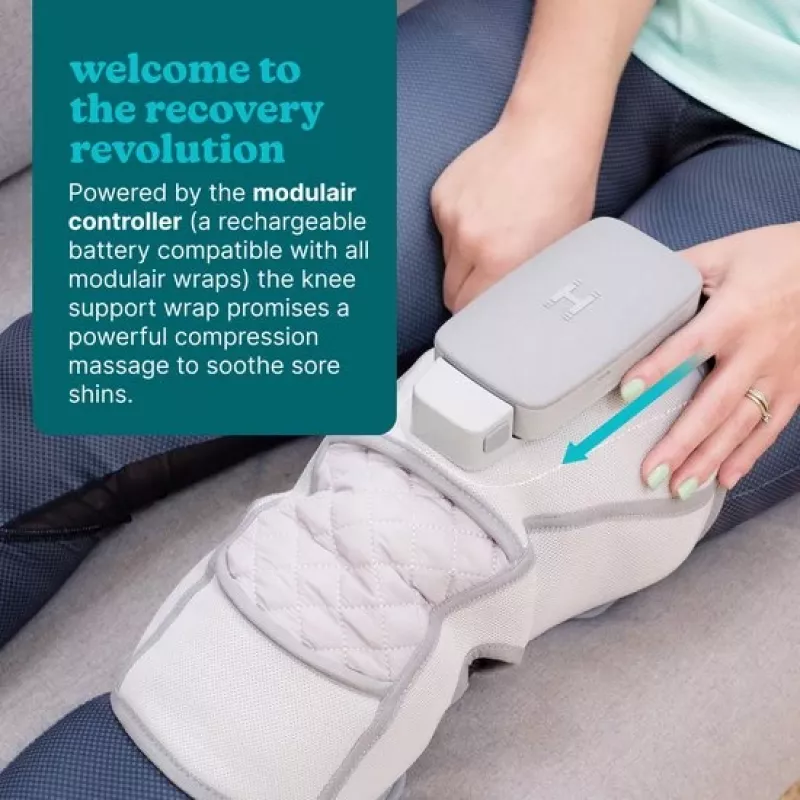 Kniebandage HoMedics SR-CMXKE10HBND modulares Kompressionssystem mit Controller