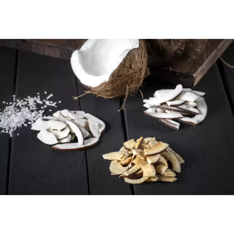 Getrocknete Kokosnuss Eco fresh foods 100 g – Kokosraspeln, 100-g-Packung