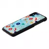 iKins Poppin Rock Hülle für iPhone XS/X, schwarz