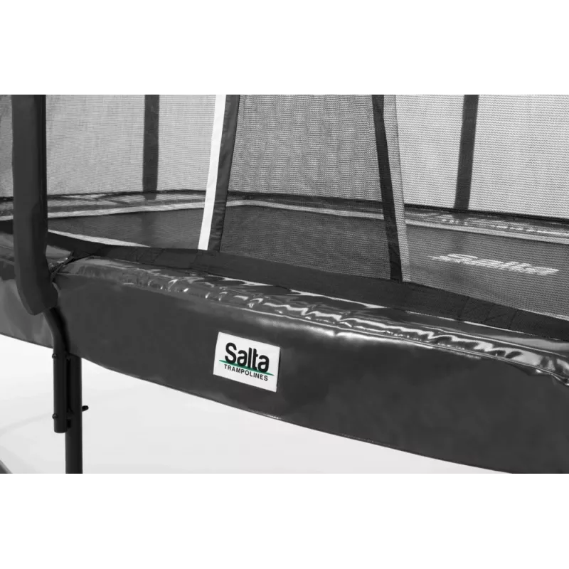 Trampolin Salta First Class rechteckig 214 x 366 cm, Fitnessgerät, schwarz