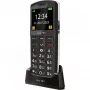 Bea-fon SL260 Silver Line Feature Phone, 2,2 Zoll, 176 x 220, microSD, Schwarz/Silber