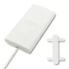 Qoltec 57013 Rundstrahl-4G-LTE-Innenantenne, 2x SMA, 0,6-2,7 GHz, 30 dBi, vertikale Polarisation, 50 Ω, weißes ABS
