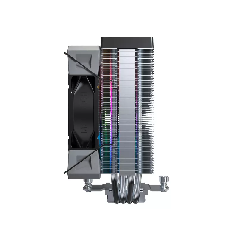 Montech NX400 Black ARGB CPU-Luftkühler, Multi-Sockel, 120 mm, schwarz